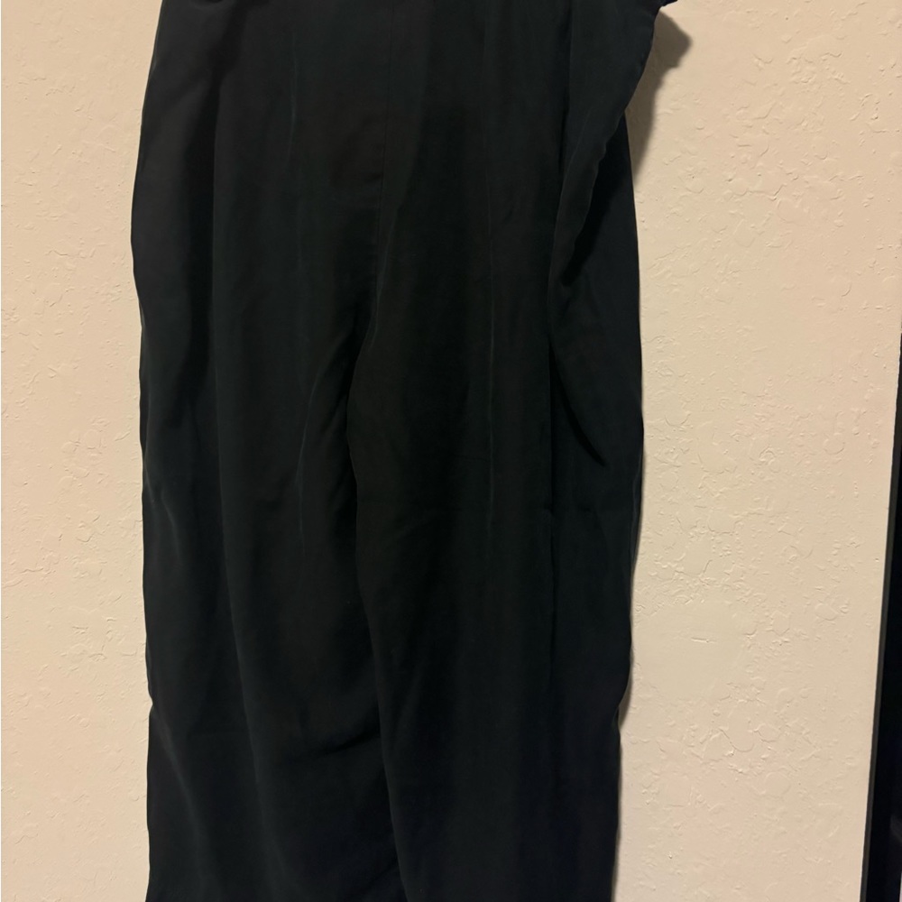 Lane Bryant Linen Pants Ruffle Waistband Size 20